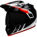 BELL MX-9 ADVENTURE MIPS DASH HELMET BLACK/WHITE/ORANGE