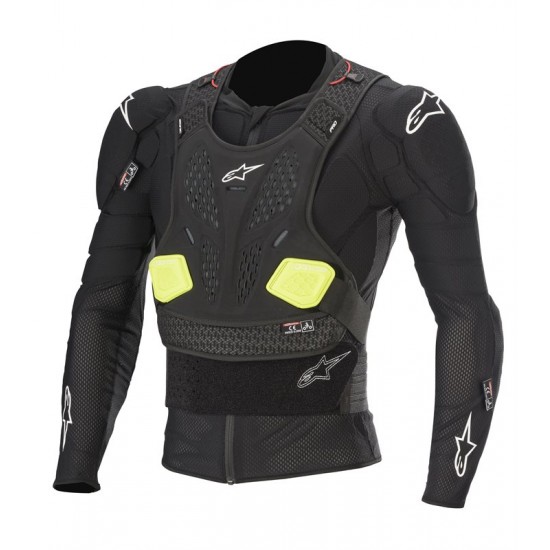 ALPINESTARS BIONIC PRO V2 PROTECTION JACKET BLACK YELLOW FLUO ALPINESTARS BIONIC PRO V2 PROTECTION JACKET BLACK YELLOW FLUO