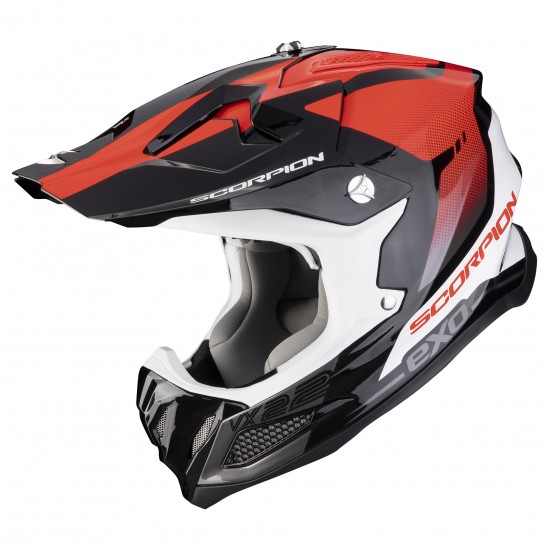 SCORPION HELMET VX-22 AIR ATTIS BLACK-RED