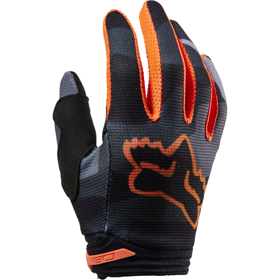FOX YTH 180 BNKR GLOVE [GRY CAM]