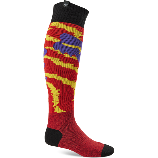 FOX 180 NUKLR SOCK [FLO RED]