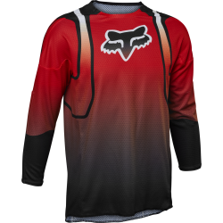 FOX YTH 360 VIZEN JERSEY [FLO RED]