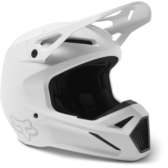 FOX V1 SOLID DOT/ECE [MT WHT]