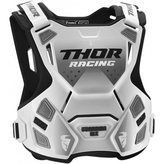 THOR YOUTH GUARDIAN MX ROOST GUARD WHITE/BLACK
