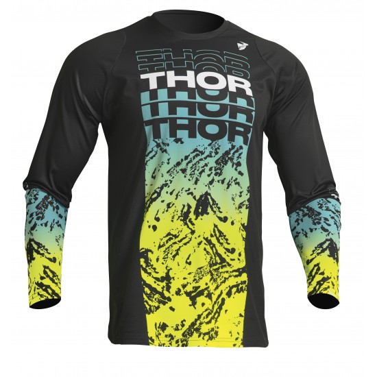 THOR JERSEY SECTOR ATLAS BK/TE 