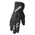 THOR GLOVES WOMEN SPECTRUM BK/WH 