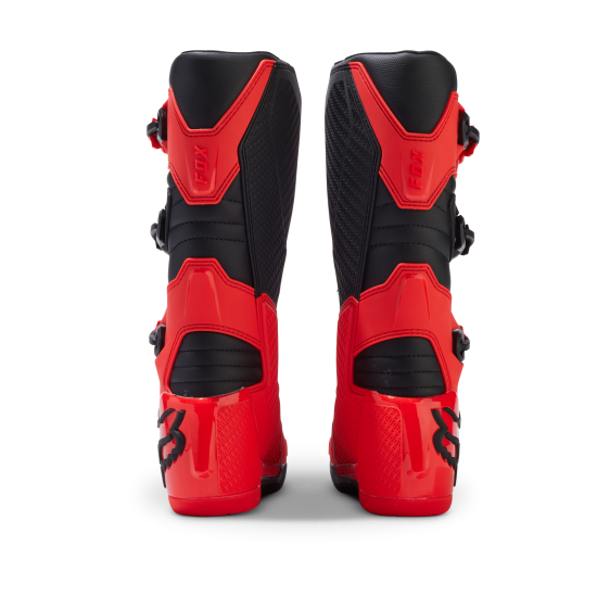 FOX YTH COMP BOOT [FLO RED]