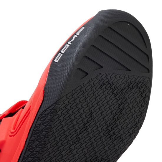 FOX YTH COMP BOOT [FLO RED]