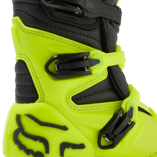 FOX YTH COMP BOOT [FLO YLW]