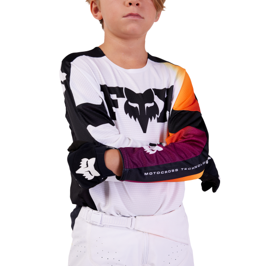 FOX YTH 360 STREAK JERSEY [WHT]