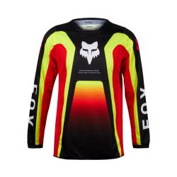 FOX YTH 180 BALLAST JERSEY [BLK/RD]