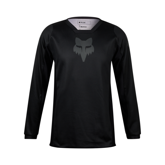 FOX YTH BLACKOUT JERSEY [BLK/BLK]