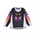 FOX KIDS GIRLS 180 FLORA JERSEY [BLK/PNK]