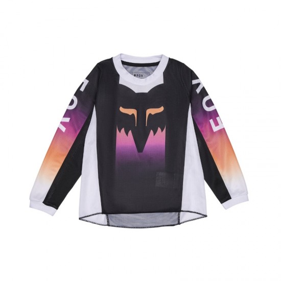 FOX KIDS GIRLS 180 FLORA JERSEY [BLK/PNK]