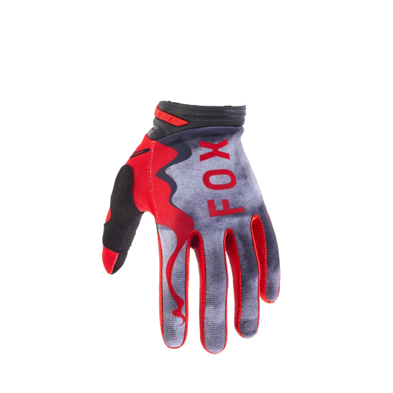 FOX 180 ATLAS GLOVE [GRY/RD]