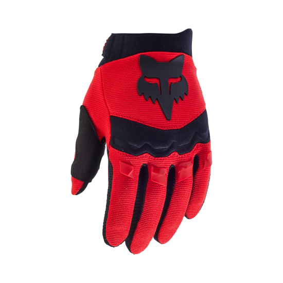 FOX YTH DIRTPAW GLOVE [FLO RED]
