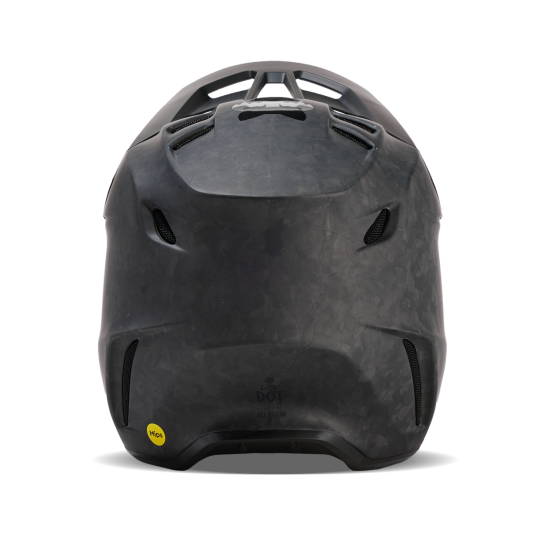FOX V3 RS CARBON SOLID HELMET [MT BLK]