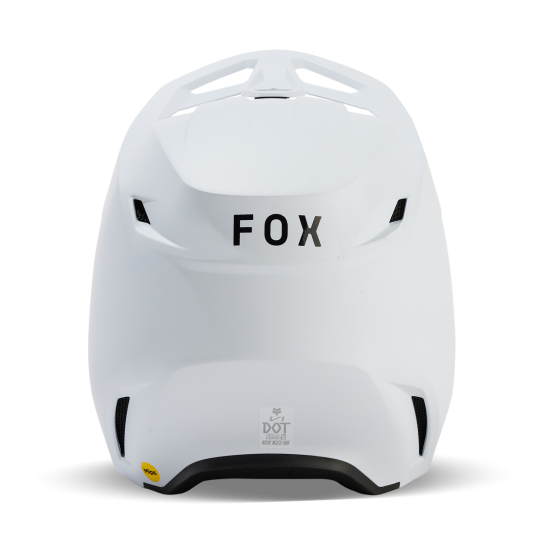 FOX V1 SOLID HELMET [MT WHT]