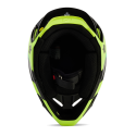 FOX V1 STREAK HELMET [BLK/YLW]