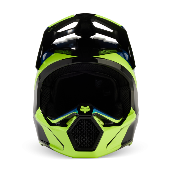FOX V1 STREAK HELMET [BLK/YLW]