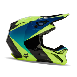 FOX V1 STREAK HELMET [BLK/YLW]