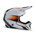 FOX V1 FLORA HELMET [WHT/BLK]