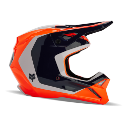 FOX YTH V1 NITRO HELMET [FLO ORG]