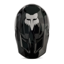 FOX YTH V1 BNKR HELMET [BLK CAM]