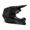 FOX YTH V1 BNKR HELMET [BLK CAM]