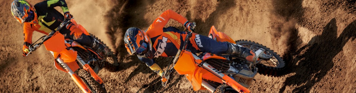 KTM BRENGT DE VERBINDING MET DE RIJDER NAAR HET VOLGENDE NIVEAU MET DE KTM MOTOCROSS-REEKS VOOR 2025