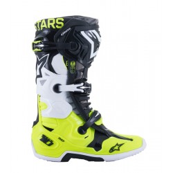 ALPINESTARS BOOTS TECH 10 BLACK/YELLOW/WHITE