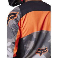 FOX 180 BNKR JERSEY [GRY CAM]