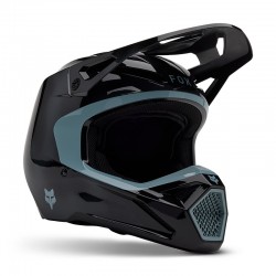 FOX YTH V1 TAUNT HELMET [BLK]
