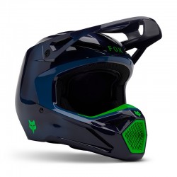 FOX YTH V1 TAUNT HELMET [NVY]