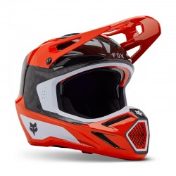 FOX V3 RS INFINITE HELMET [FLO RED]