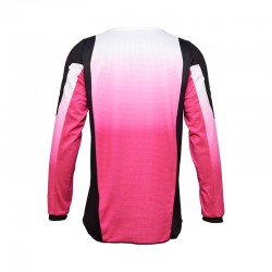 FOX YTH GIRLS 180 LEAN JERSEY [BLK/PNK]