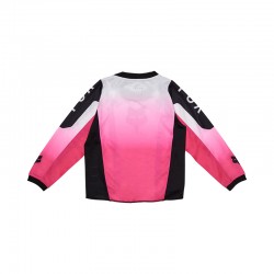 FOX KIDS GIRLS 180 LEAN JERSEY [BLK/PNK]