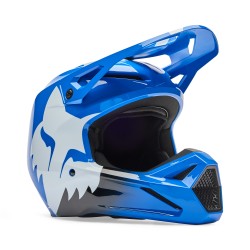 FOX V1 SHIELD HELMET [BLU]
