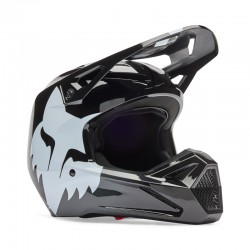 FOX YTH V1 SHIELD HELMET [BLK]