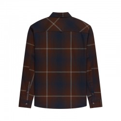 FOX SURVIVALIST FIRE FLANNEL LS [DRK BRN]