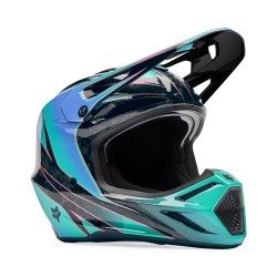 FOX V3 RS CANVAS HELMET [AQU]