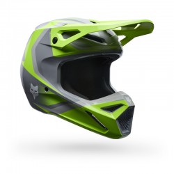 FOX V1 FRAME HELMET [GRY/YLW]