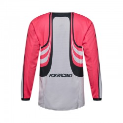 FOX YTH 180 DRAFT JERSEY [WHT]
