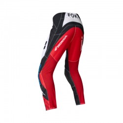 FOX 180 HONDA PANT [WHT/RD]