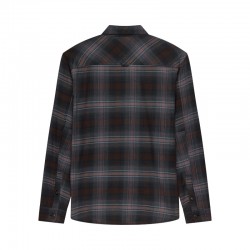 FOX SURVIVALIST STRETCH FLANNEL LS [BLK]