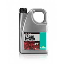 MOTOREX CROSS POWER 4T 10W50 4 LTR.  (JASO MA 2)