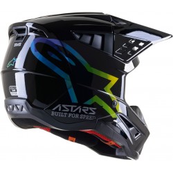ALPINESTARS HELMETS S-M5 COMPASS BLACK/SILVER